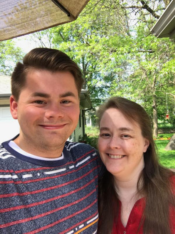 Doug Leko and his mom Elaine